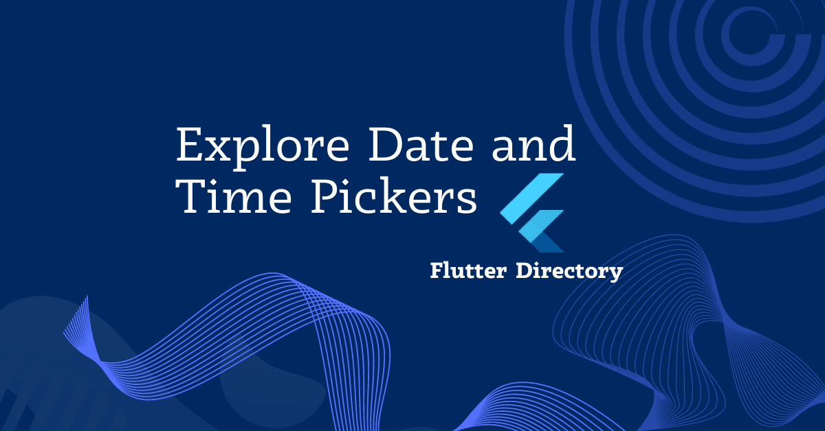 Explore Date & Time Picker